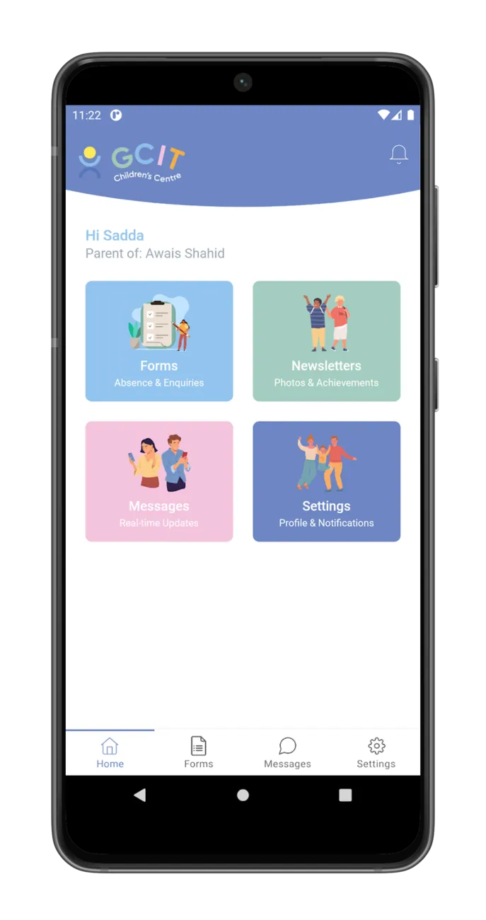 GCIT Children's Centre mobile app